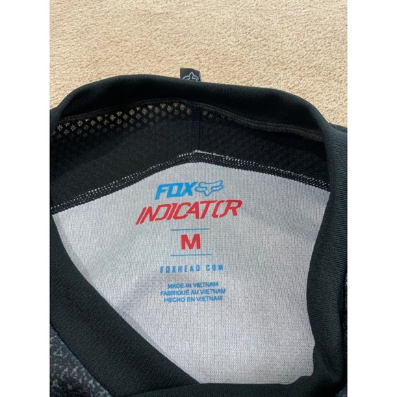 fox Indicator T-shirt mens size M Gray Graphics Short Sleeve NEW MSRP $54.95 - Picture 5 of 10